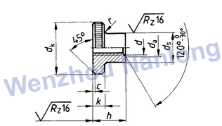 DIN 466 - Knurled Nuts, Full